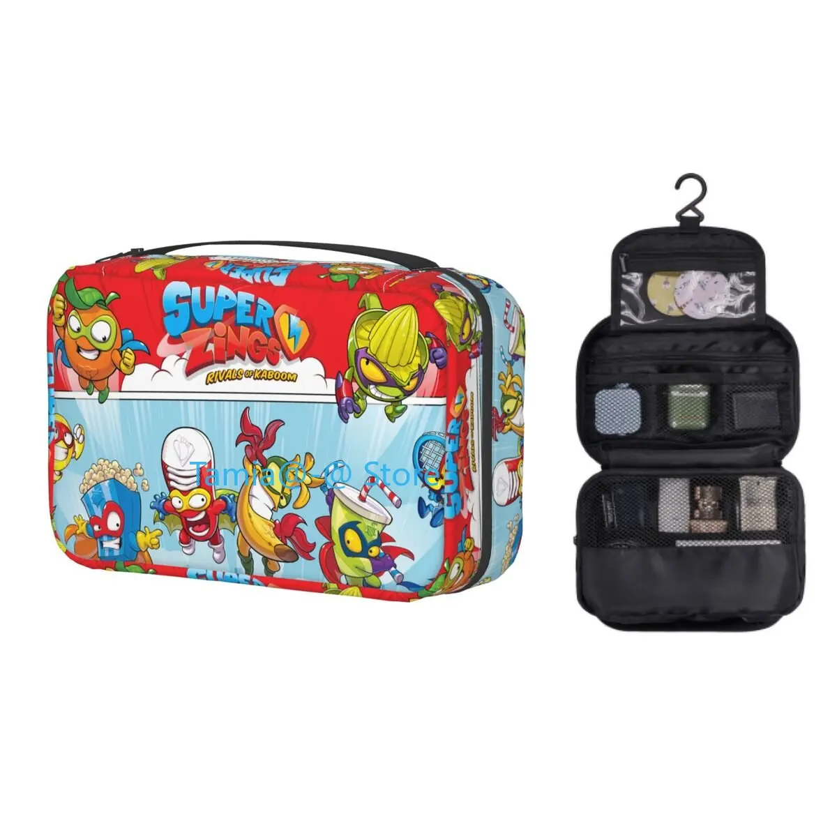 

Висячая дорожная сумка для туалетных принадлежностей Spuerzings, складной мультяшный органайзер для косметики, женский косметический Органайз...