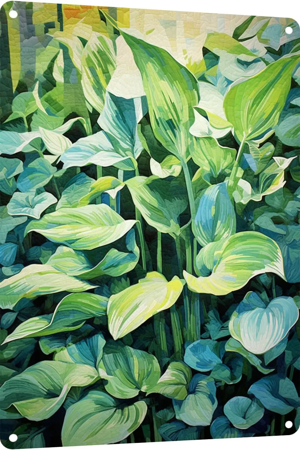 Винтажный стиль Hosta Anique винтажная жестяная вывеска декор цветочная