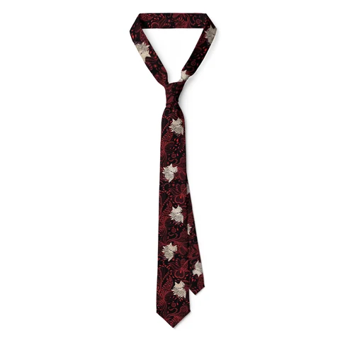 Галстук из полиэстера для взрослых шириной 8 см, галстук с художественным рисунком для мужчин и женщин, узкие аксессуары, галстук для косплея на день рождения в стиле Харадзюку