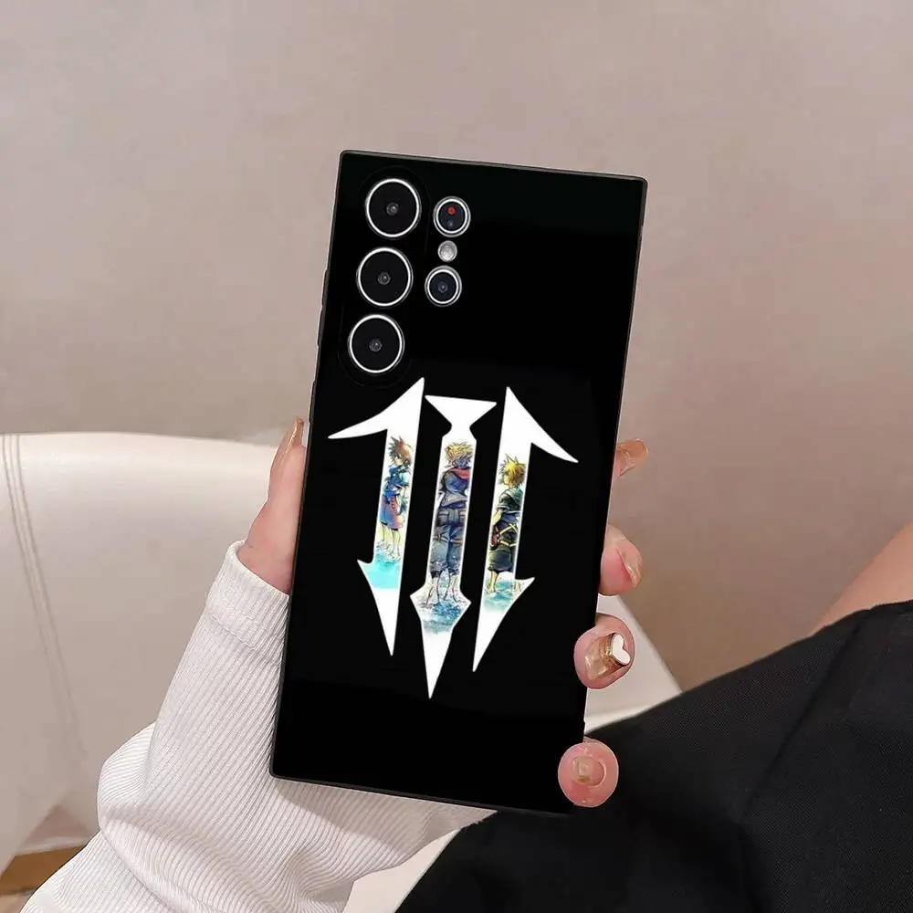 Фото Чехол для телефона Game K-Kingdom H-Hearts, приятный для кожи мягкий чехол из ТПУ, совместимый с Samsung S21/S22/S23/S24/S25 FE/Plus/Ultra №2
