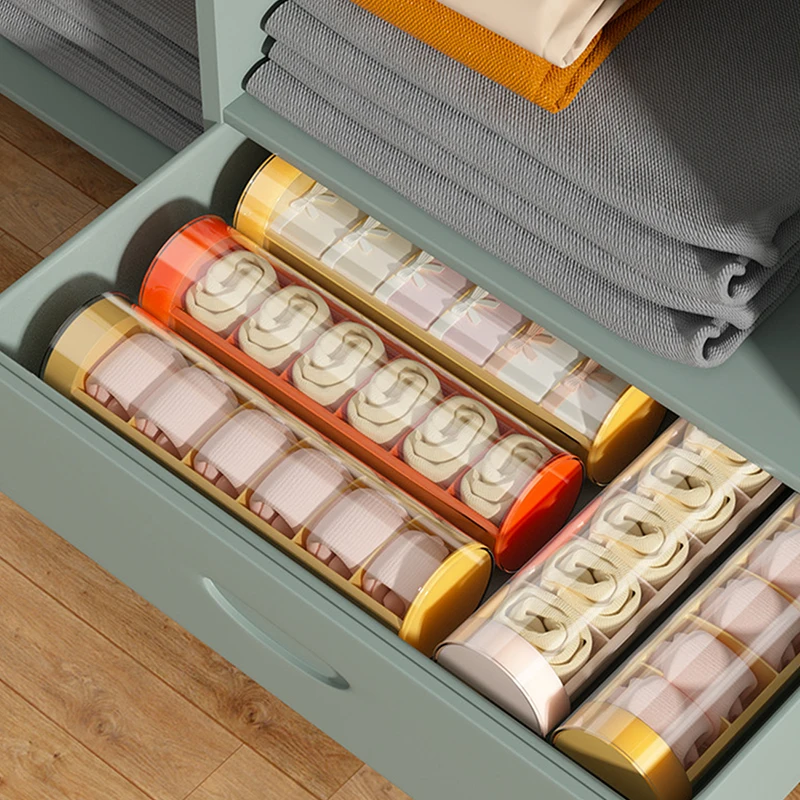 

1Pc Underwear Organizer Storage Bra and Inner Wear Plastic Drawer Organization Sock Underwear Storage Box