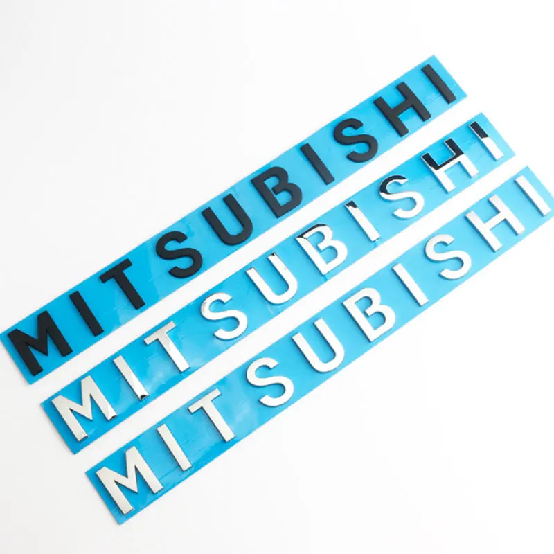 

Автомобильные наклейки MITSUBISHI для Mitsubishi ASX head logo machine cover label refit decal decoration label accessories letter sticker