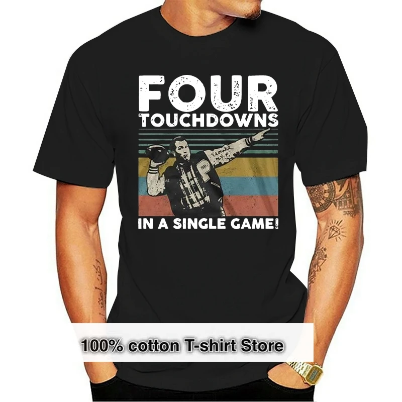

Al Bundy Four Touchdowns In A Single Game T Shirt Black Cotton Men S-6Xl Fitness Tee Shirt