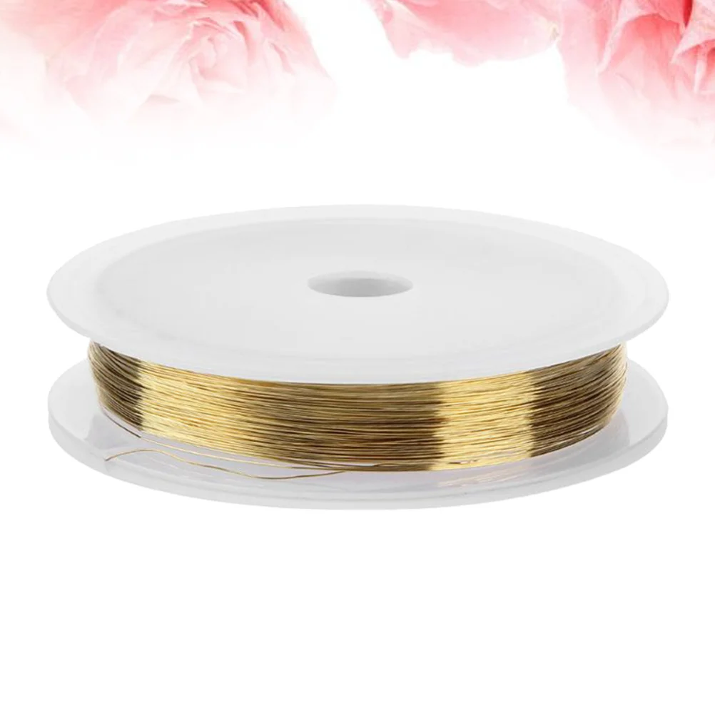 

Wire Jewelry Nail Decoration Line Copper Accessories Diy Making Supplies Beads String Beauty Manicure