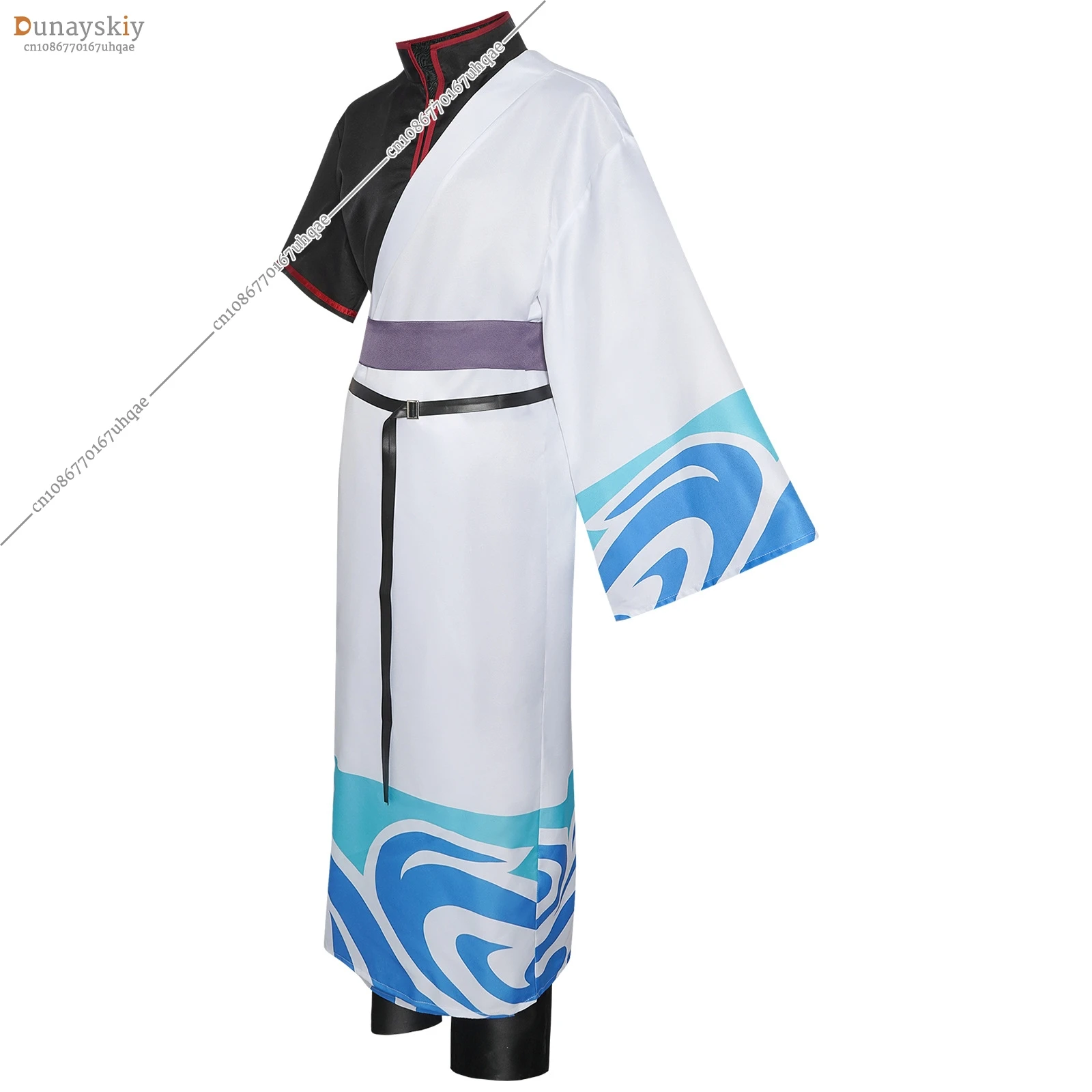 Аниме Gintama костюмы для косплея Саката Гинтоки косплей костюм кимоно Хэллоуин