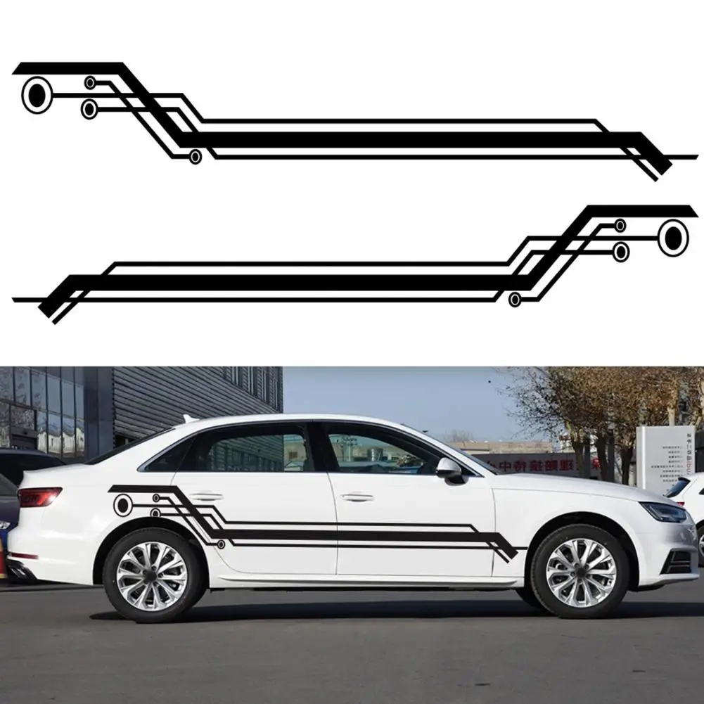

Long-term Durability Novelty Both Side Graphics Vinyl Long Stripe for SUV