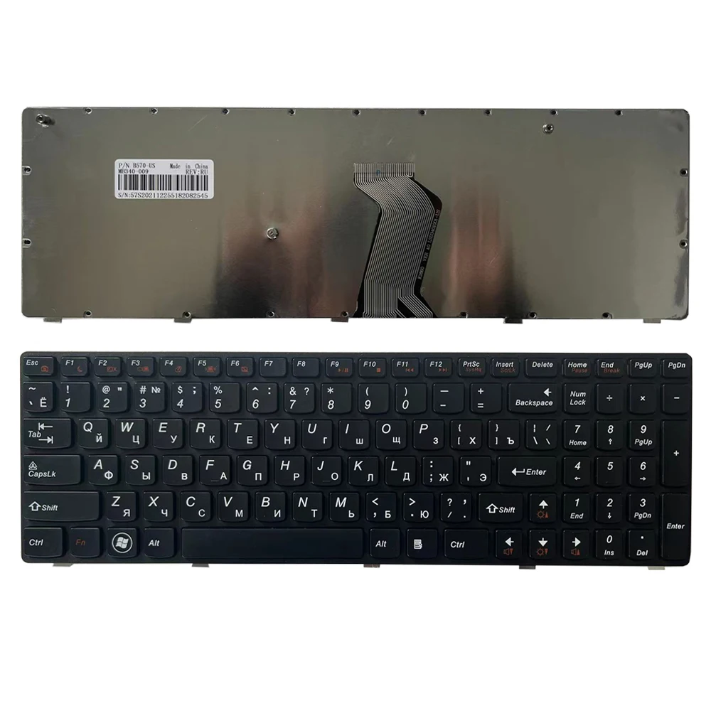 RU/Russian Keyboard For Lenovo Ideapad V570 V570C V575 Z570 Z575 B570 B570A B570E V580 V580C B570G B575 B575A B575E B590 B590A | Компьютеры