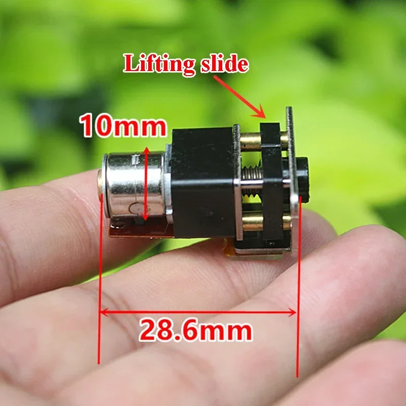 Драгоценный 2-фазный 4-проводной шаговый двигатель диаметром 10 мм