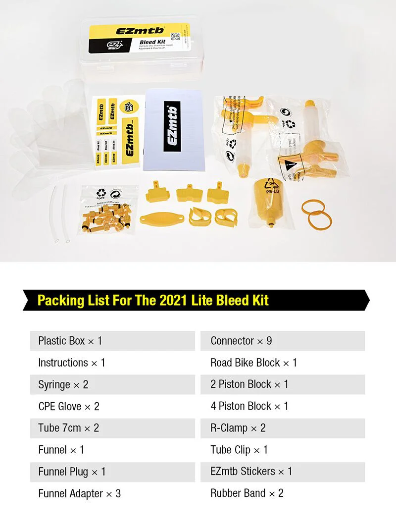 Инструменты для велосипедного тормоза комплект наполнения маслом