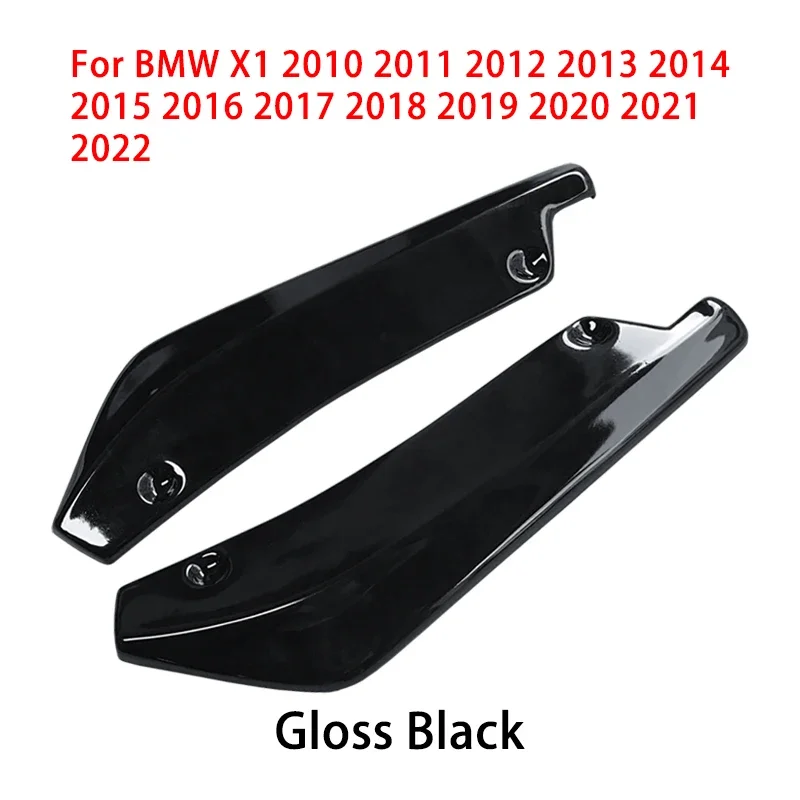 

Для BMW X1 F48 E84 2010-2022 внешний вид из углеродного волокна Автомобильный задний бампер оболочка для губ угловой разделитель диффузор утюжок ABS пластик