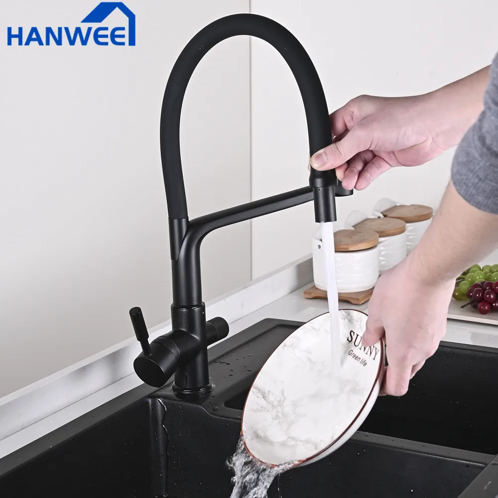 Кухонный смеситель с фильтрованной водой выдвижной кухонный кран на раковину