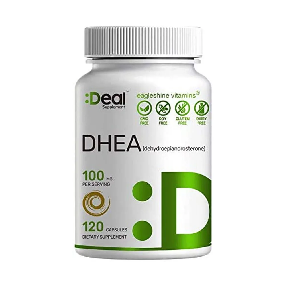 

DHEA 100mg Micronized Supports Healthy Aging & Balanced Hormo-nal Levels, Boost Energy Extra Strength weight loss 120 Caps