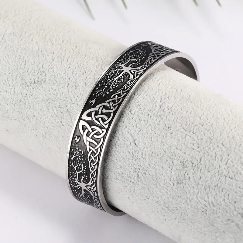 Лидер продаж 2022 мужской браслет в винтажном этническом стиле с большим деревом и