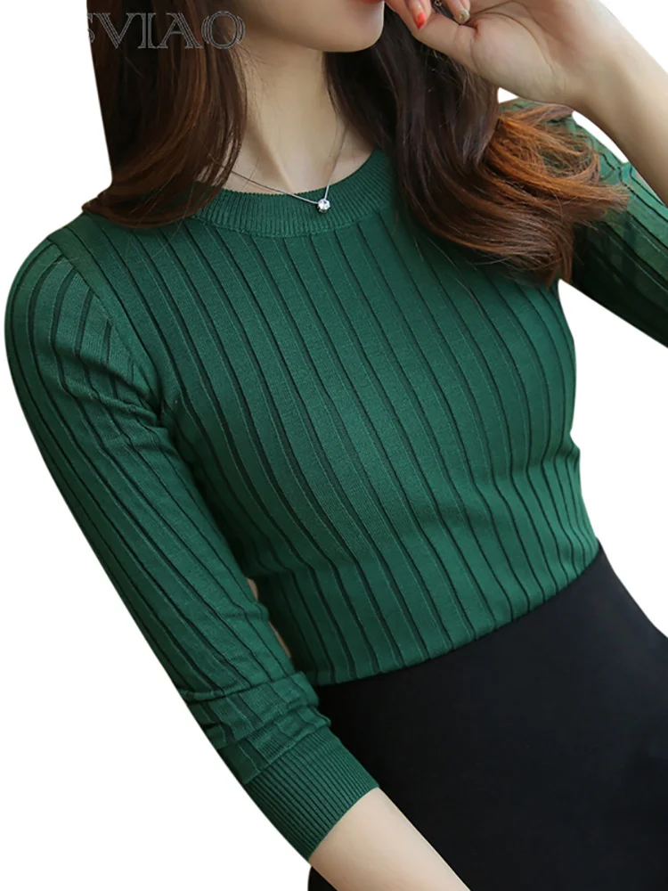 

Women Sweater High Elastic Solid Turtleneck 2023 Fall Winter Fashion Sweater Women Slim Sexy Hight Bottoming Knitted Pullovers