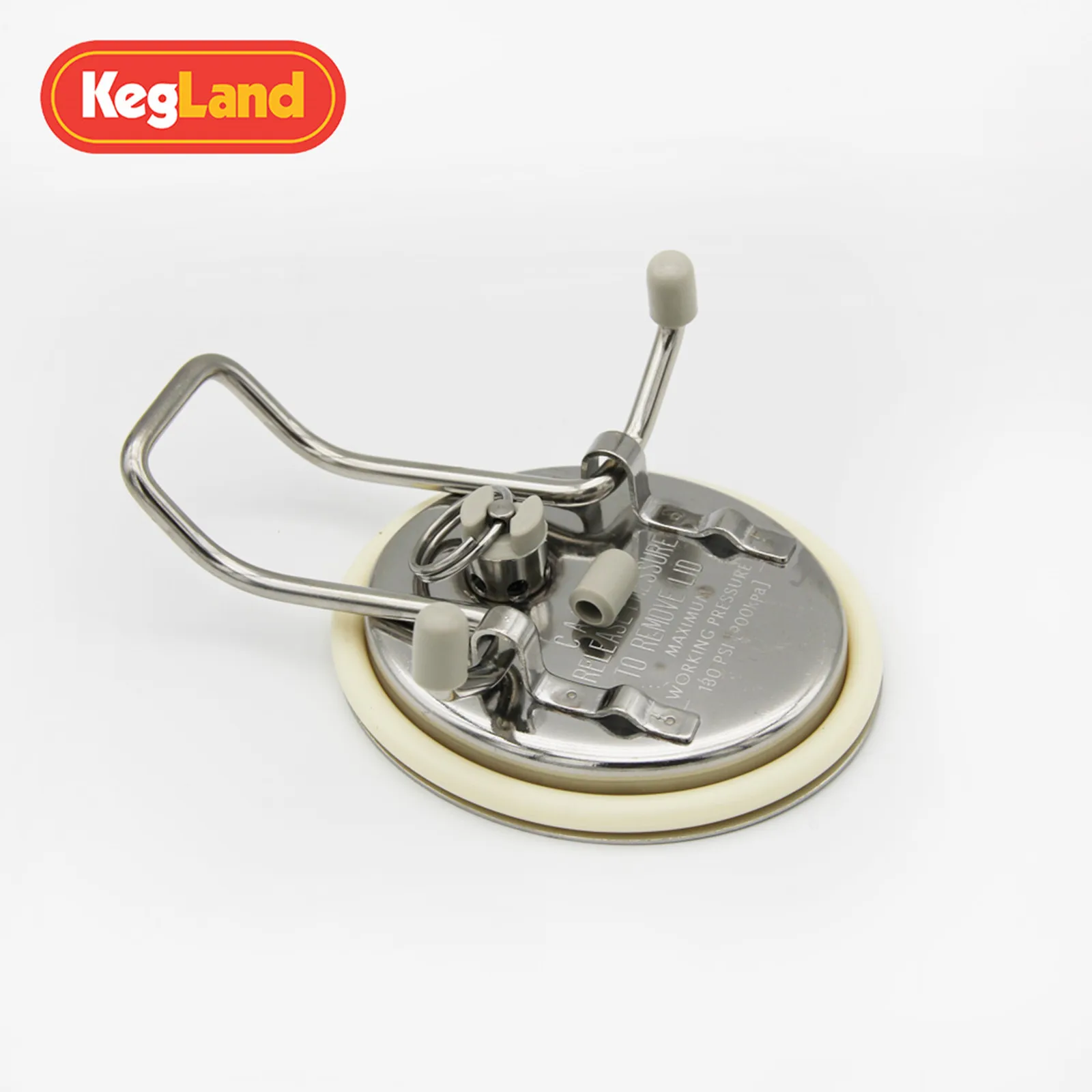 Крышка для кега Corny и сухой бомба/трубка-василька из нержавеющей стали |