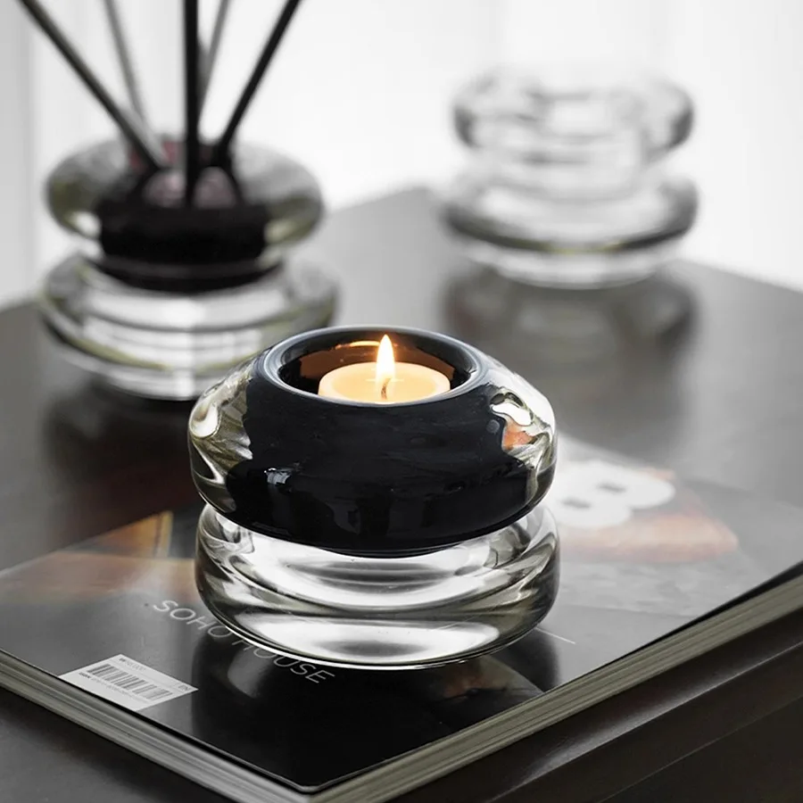 Utdoor вечерние подсвечник уникальный Декор Настольный Европейский Tealight Смола