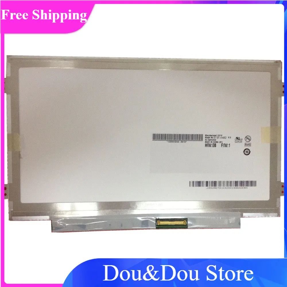 

B101AW02 V.0 V.3 fit N101L6-L0D CLAA101NB03A 1024*600 10.1inch LED Display Laptop Screen Panel SLIM NEW