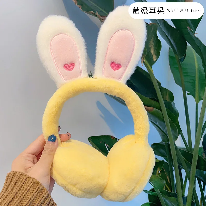 

Зимние теплые милые складные наушники, студенческие наушники для верховой езды, защита от замерзания, бархатные утолщенные наушники, повязка на голову