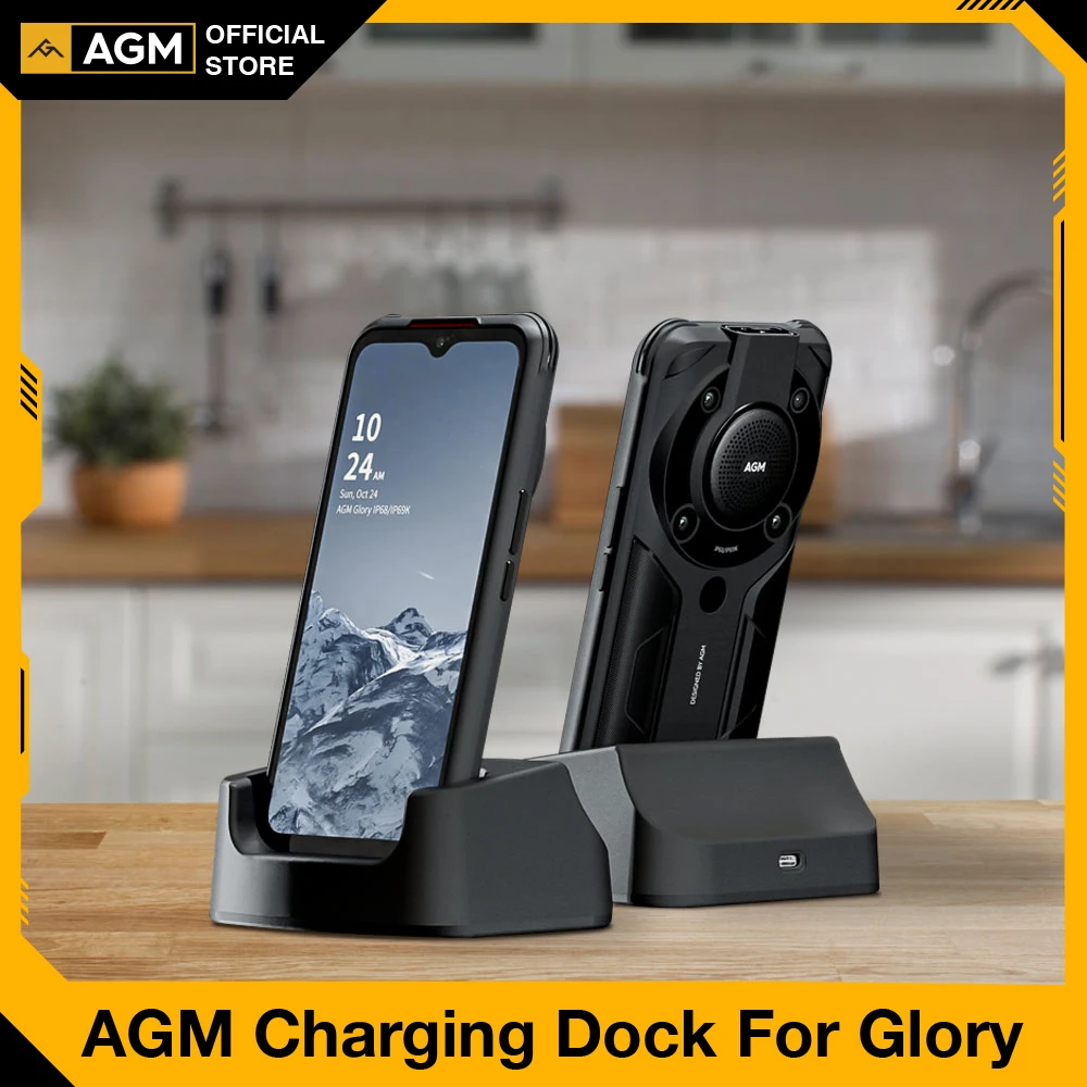 agm gloryglory seglory pro dock station wireless charger stand holder desk charge android type c usb cable fast charger free global shipping