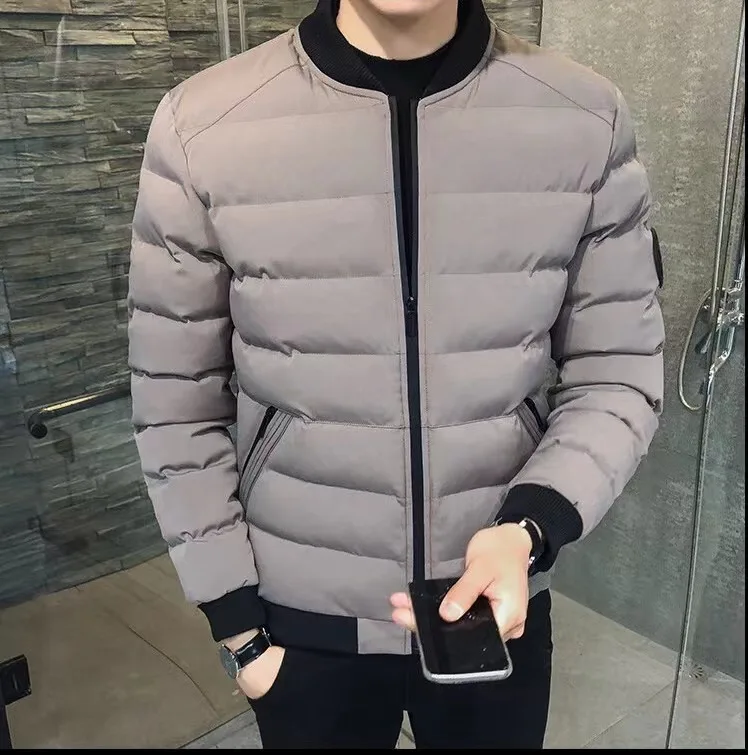 

Модное мужское пальто, хлопковая куртка, зимняя стильная теплая одежда для мужчин