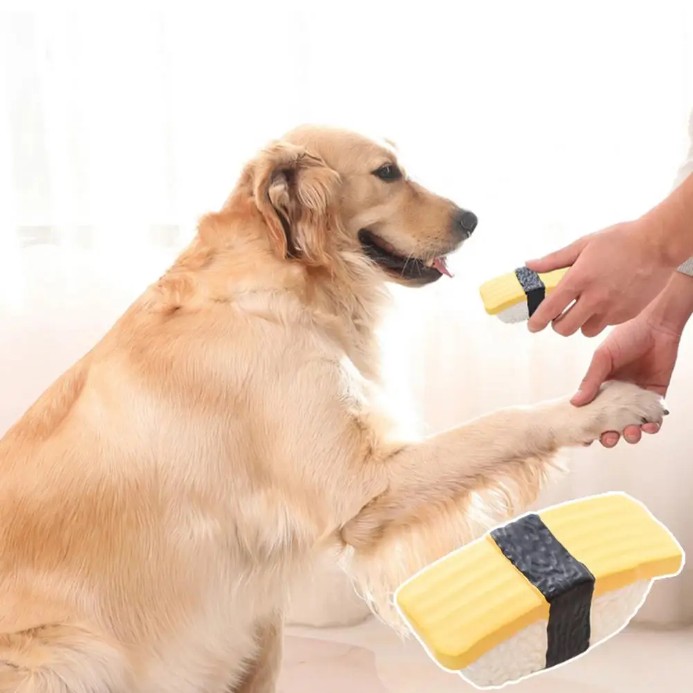 

Игрушка-прорезыватель для собак, креативная жевательная игрушка для собак, лосося, суши