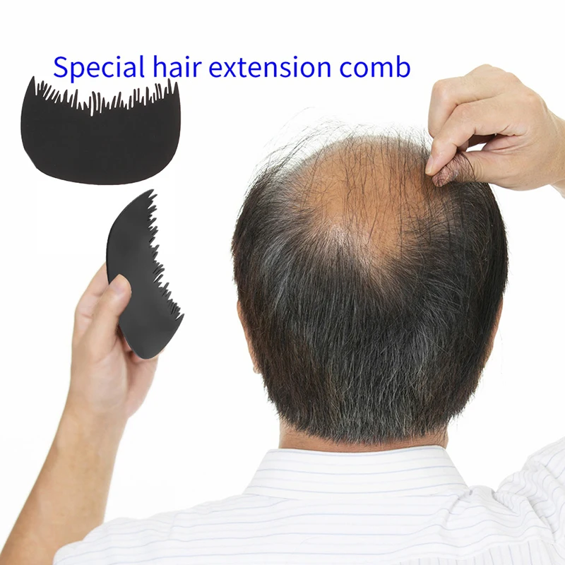 

1Pcs Hair Fibers Powder Special Comb Hair Loss Building Fibers Hair Line Optimizer Hair Thickening Fibers