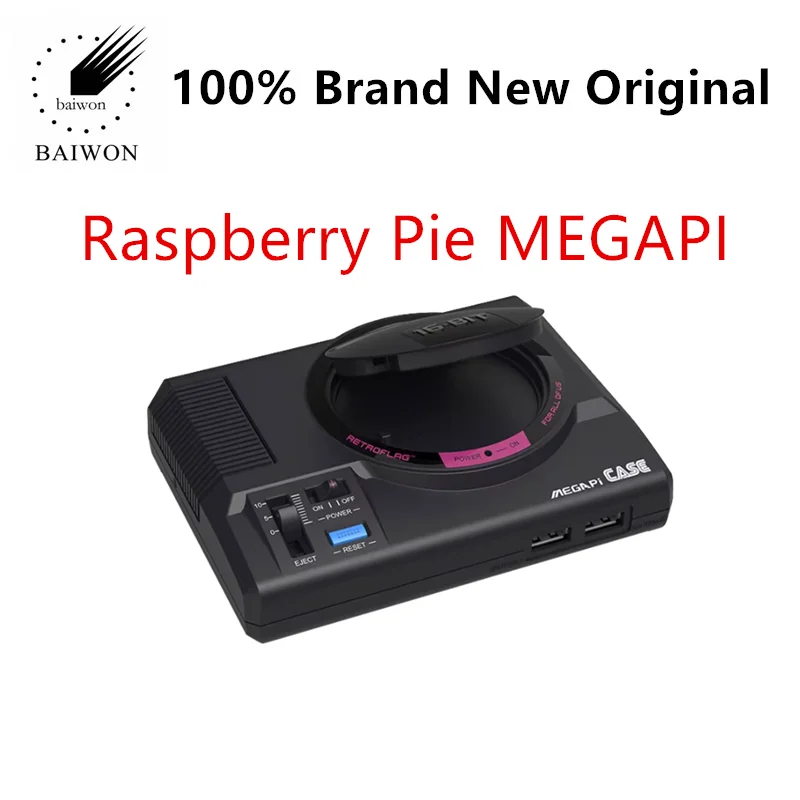 

100% Original IC Chips Raspberry Pie MEGAPI CASE Shell Compatible With 3B+/3BRaspberry Pi
