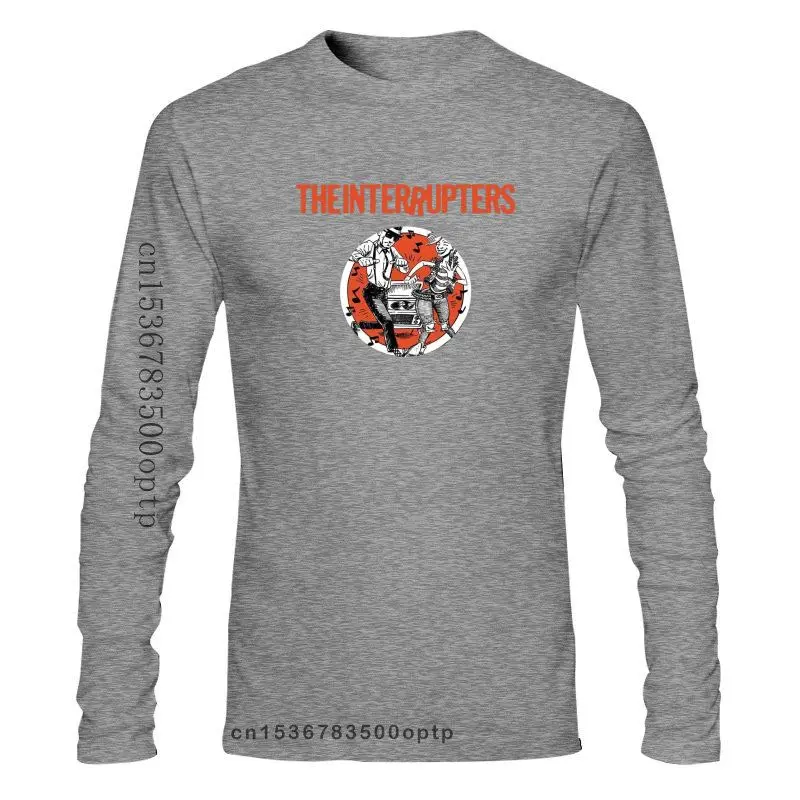 

FASHION The Interrupters American Ska Punk Band Logo Mens Black T-Shirt