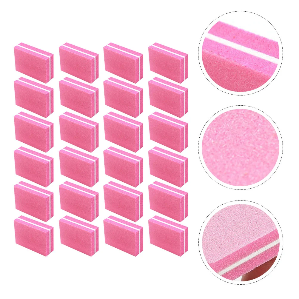 

50Pcs Sponge Nail Files Pedicure Files Pedicure Sponge Nail Polishing Files