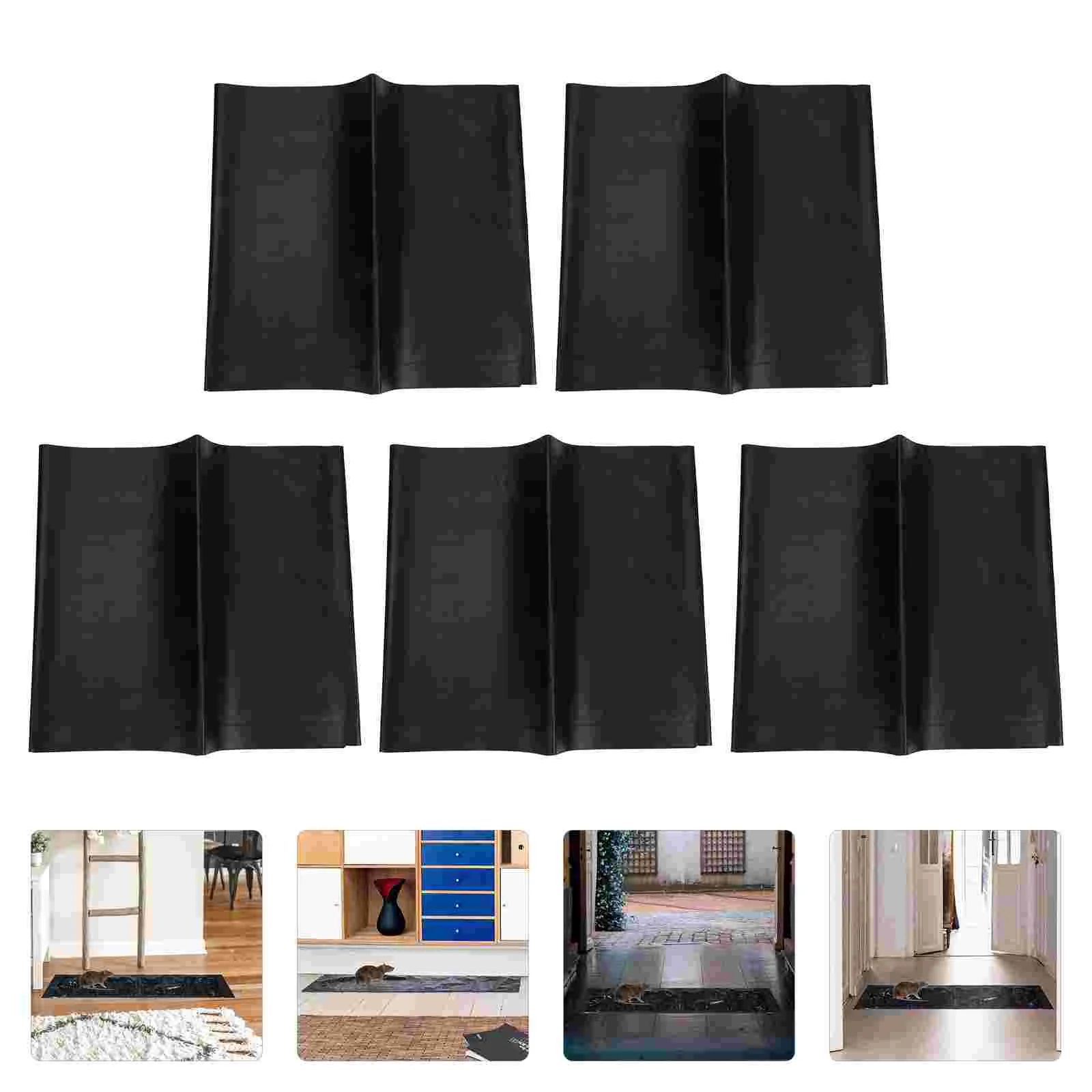 

5pcs Catching Tools Rodent Catcher Carpets Sticky Carpets Rat Glue Boards for Farm Use Indoor Use Home