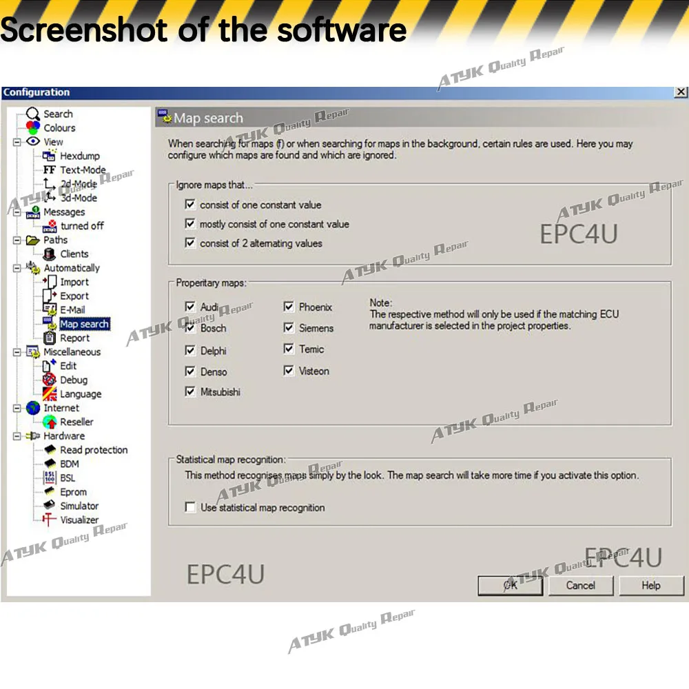 Диагностическое программное обеспечение WinOLS 4.51 VM с Plugins Vmwar ECU Winols Считыватель
