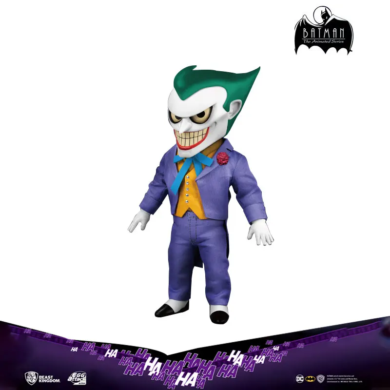 

In Stock 100% Original Beast Kingdom DC Joker Batman EAA-102 Movie Character Model Collection Artwork Q Version