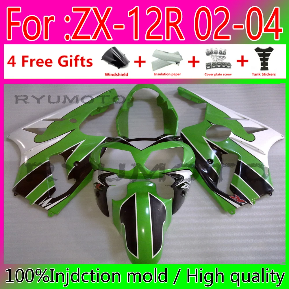 

Motorcycle ABS Injection Fairings For Kawasaki ZX-12R 00 01 02 ZX14R ZX 14R 2000 2001 2003 Fairing Bodywork