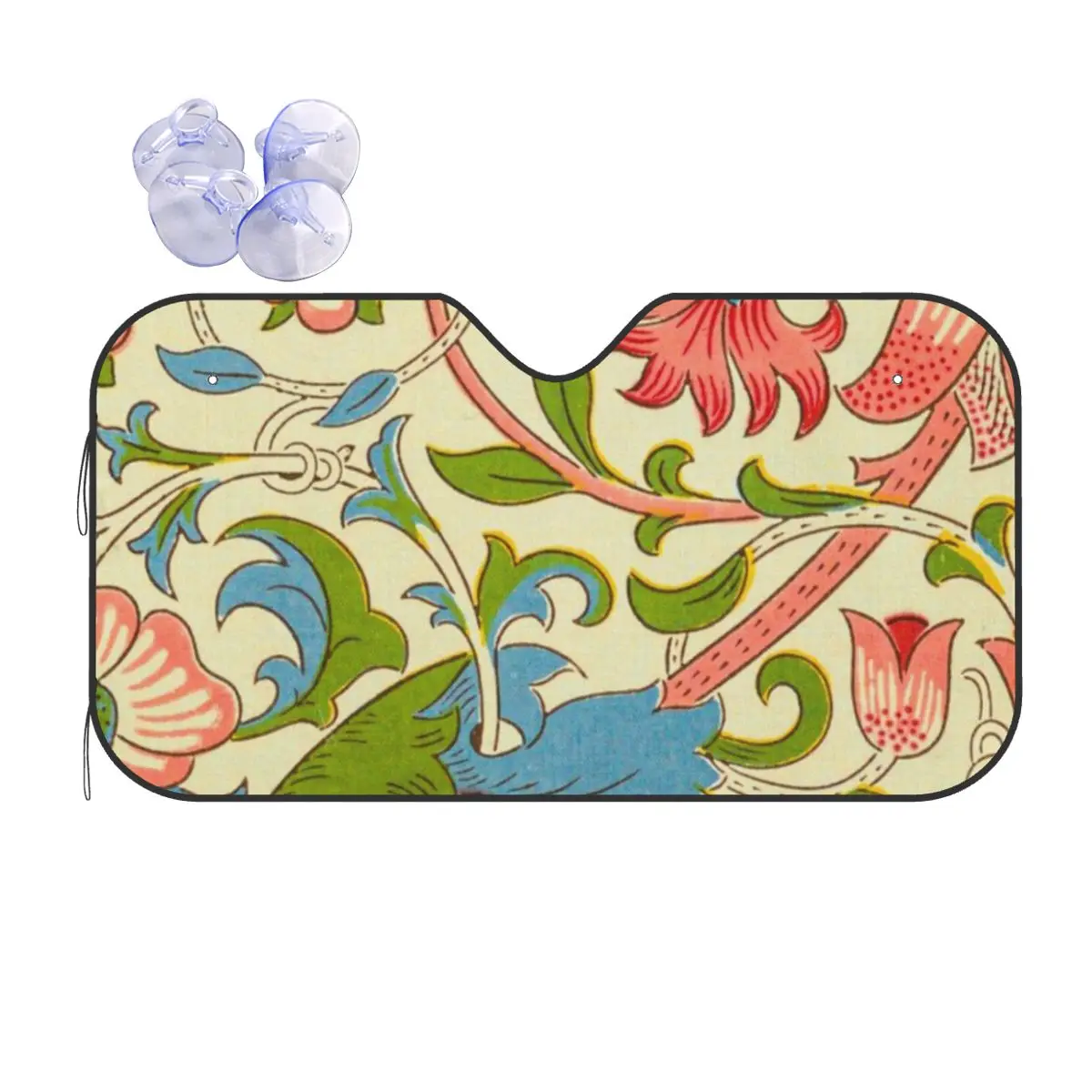 WILLIAM MORRIS HD - Lodden Pattern (1884) Персонализированная солнечная защита автомобиля