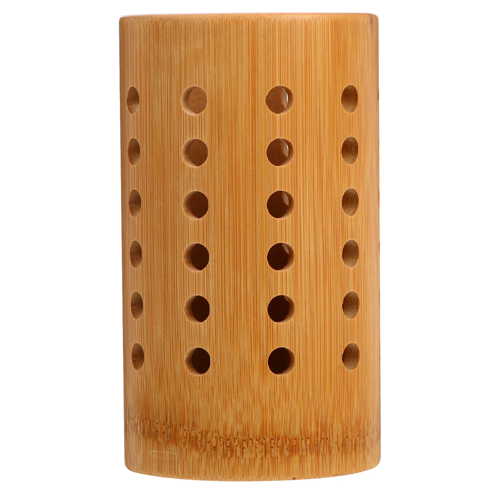 

Fork Spoon Bamboo​ Tableware Holder Organizer Case Vanity Knife Drying Rack Dishes Forks Knives Case