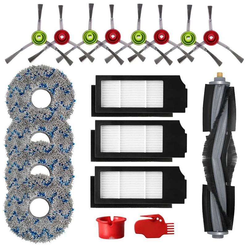 

Vacuum Cleaner Floor Care Replacement Parts Kit For ECOVACS DEEBOT X1 Omni / X1TURBO / X1 Plus Robot Vacuum Cleaner