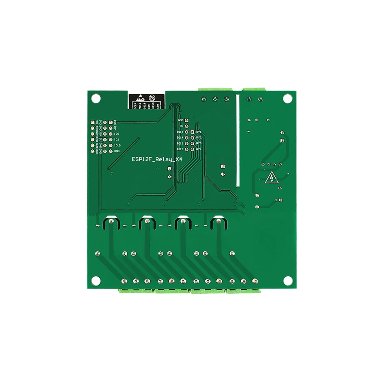 4-канальный беспроводной Wi-Fi релейный модуль ESP8266 Женская плата разработки