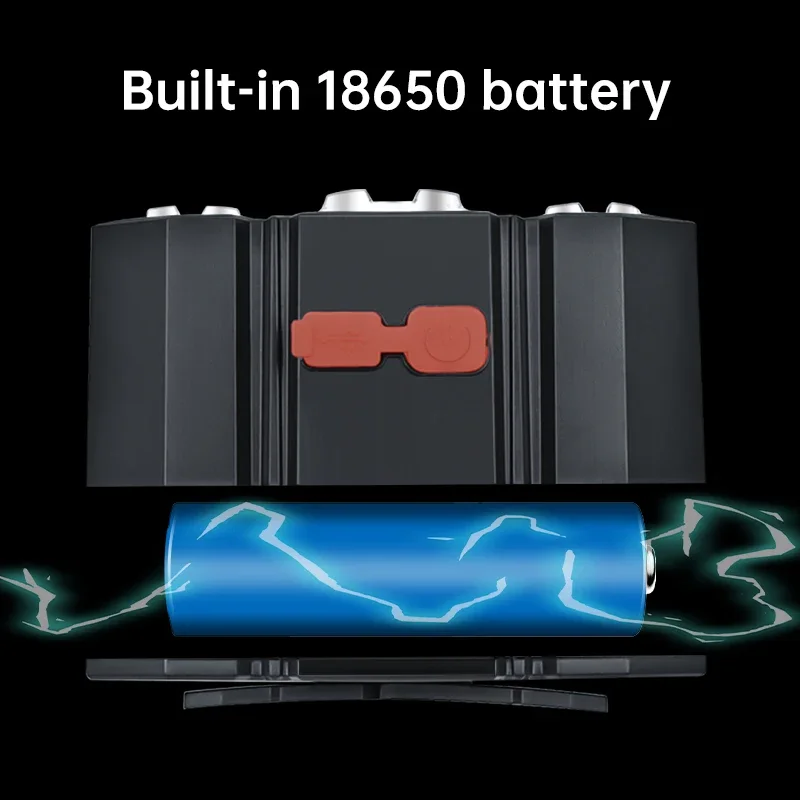 

Фонарь налобный светодиодный Аккумуляторный с зарядкой от Usb, 5 режимов работы