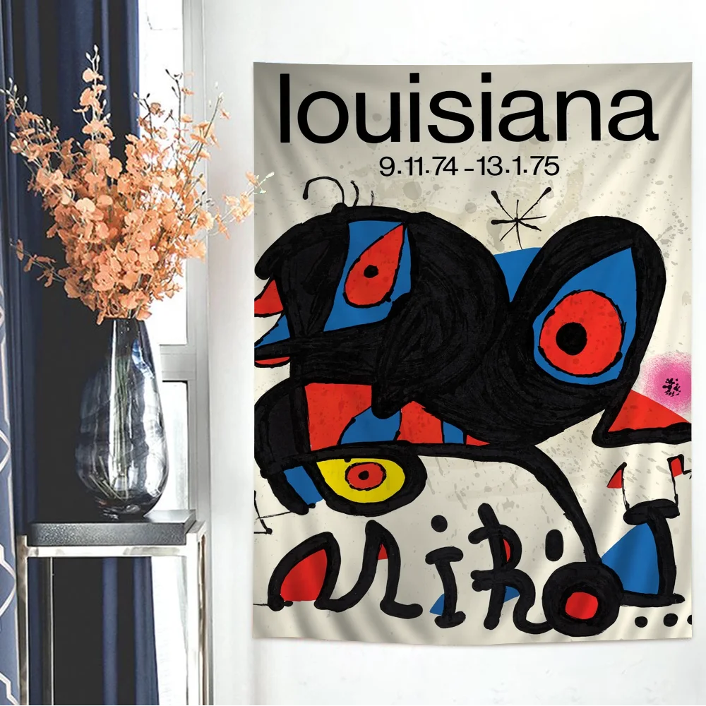 Джоан Миро Висит Богемный Гобелен Богемные Настенные Гобелены Мандала Дешевые