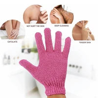 bath for peeling exfoliating gloves mitt for shower scrub gloves massage for body scrub sponge wash skin moisturizing spa