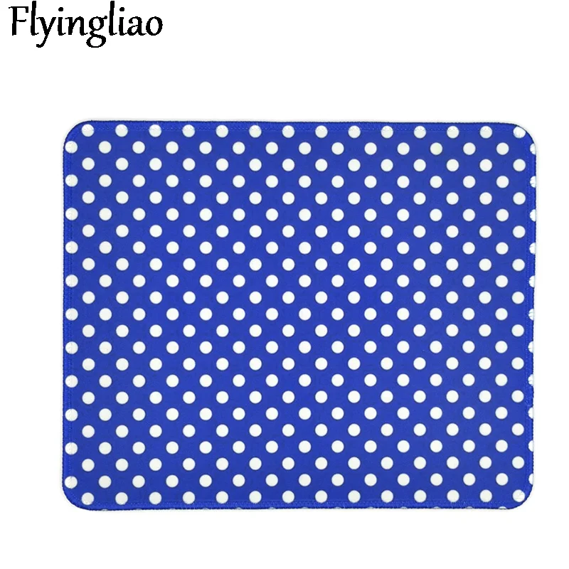 Коврик для мыши офисной клавиатуры противоскользящий розово-белый