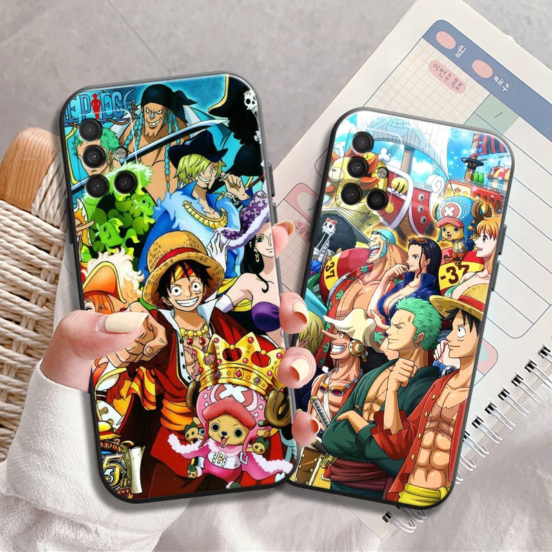 

One Piece Anime Phone Cases For Samsung A51 5G A31 A72 A21S A52 A71 A42 5G A20 A21 A22 4G A22 5G A20 A32 5G A11 Shell Original