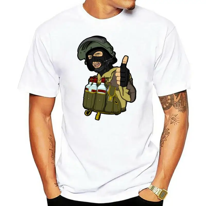 

Футболка Fsb BLYATMAN M2, Мужская футболка с мультяшным принтом, потрясающие базовые футболки, классические футболки с коротким рукавом, летняя му...