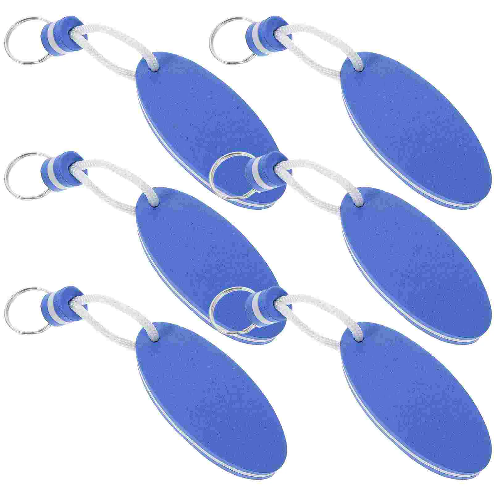 

6 Pcs Small Water Floating Keychains Mens Sponge Surfing Boating Must Haves Eva Decor Man Surfboard Decoration