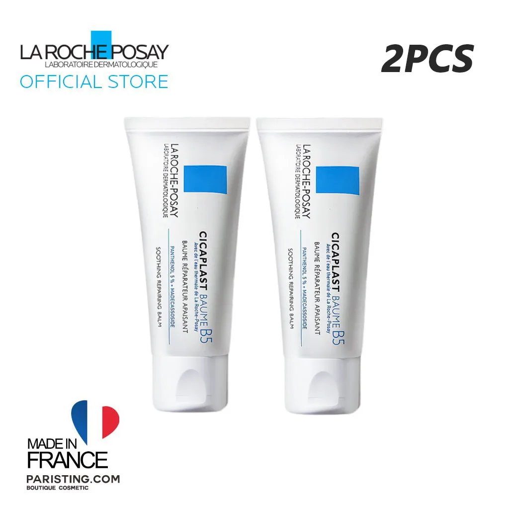 

2PCS La Roche-Posay 40ml B5 Repair Cream Cicaplast Balm Soothes Redness And Itching Nourishes Improve Sensitive Dry Skin Barrier