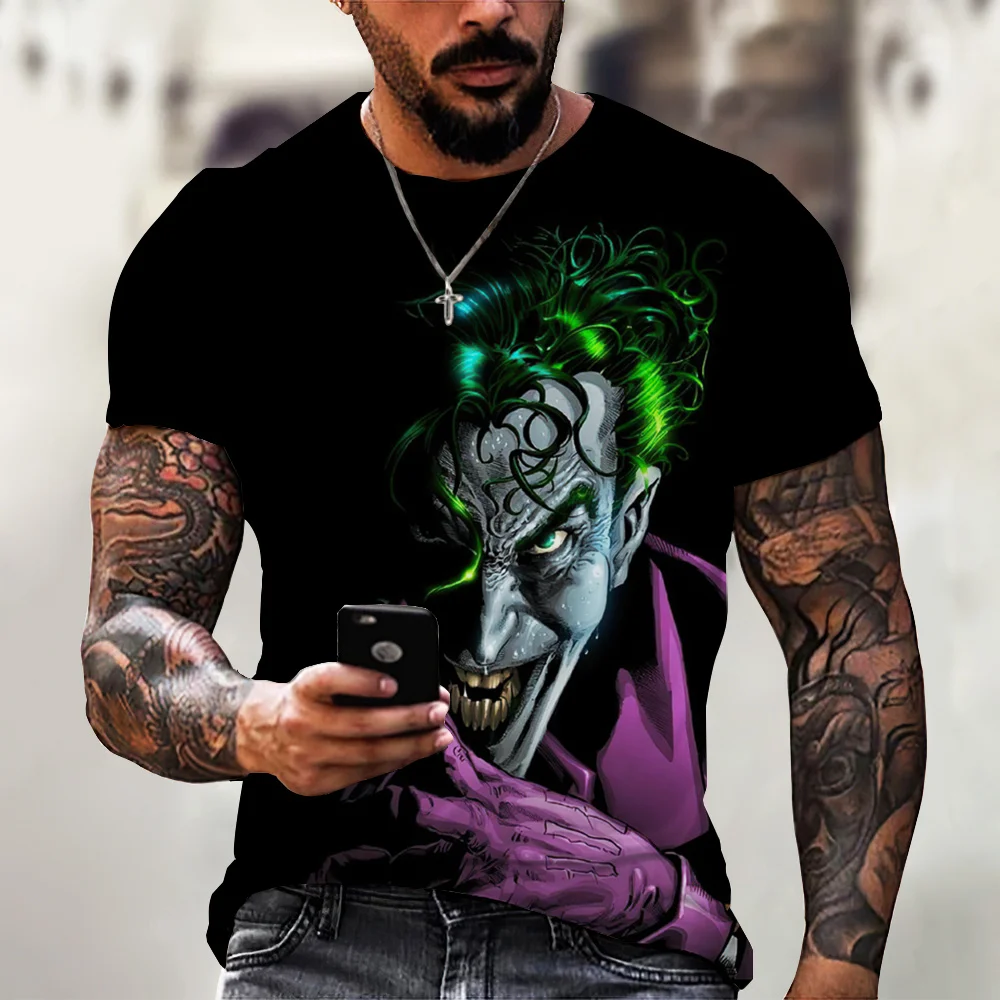 

Футболка мужская с 3D-принтом, топ с коротким рукавом, уличная модная дизайнерская одежда, пуловеры с круглым вырезом, большие размеры