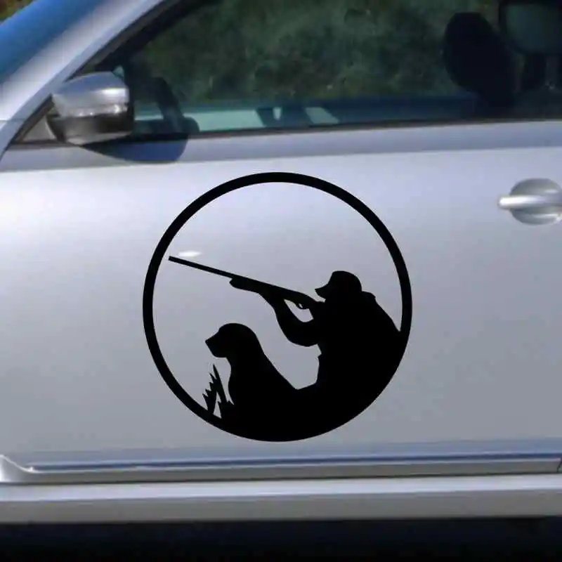 Охота Perro Наклейка на стену Охотничий клуб Стикер Полый Охотник Окно автомобиля