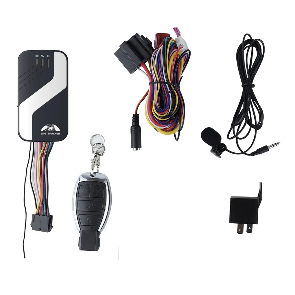 

LBS Motorcycle Trackers with Antenna Navigation Cars Locator 4G Car Tracker LTE Vehicle Tracking Device Voice Monitor