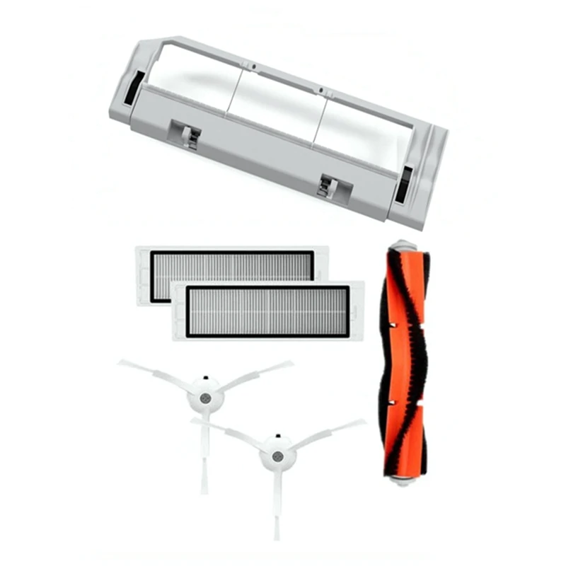 

Main Brush Washable Hepa Filter Side Brush Kit Accessories For Xiaomi Mi Vacuum 1St 1S Robot Roborock S50 S51 S55 S6