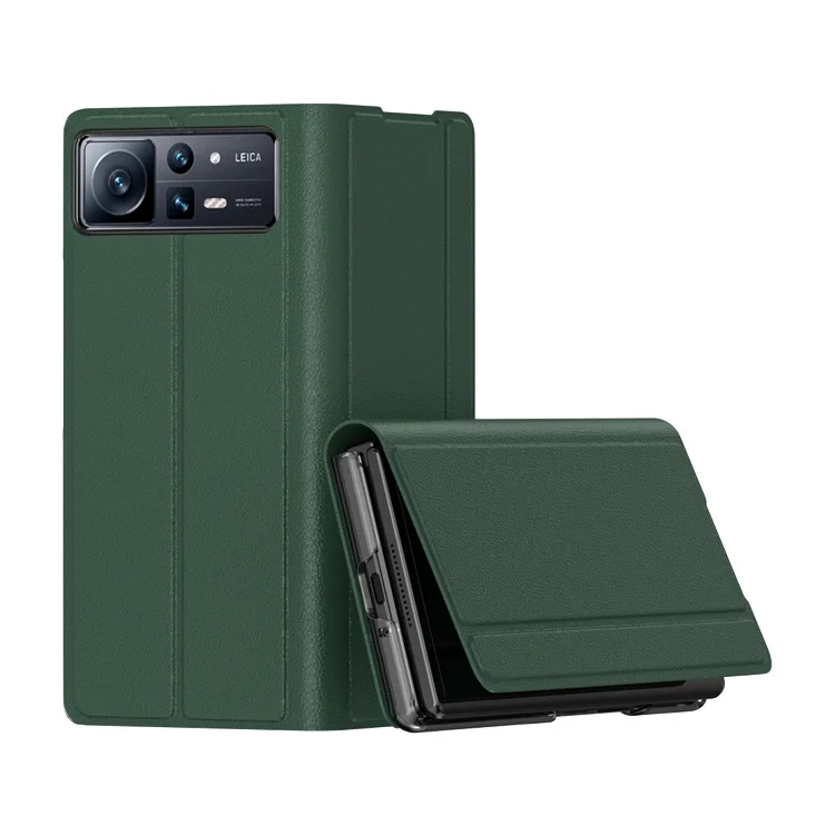Ultra-thin Stand Sleep Screen Hibernate Case for Xiaomi MIX Fold2 New Fashion Fold Leather Cover Anti-knock Cases for MIX Fold 2